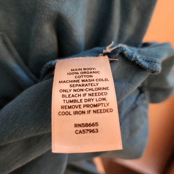 NWT BP XL Blue Cotton Crop Top - Picture 4 of 4